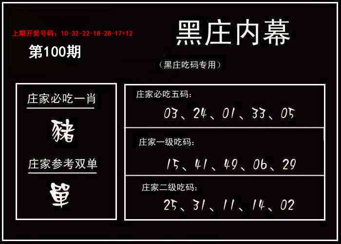100期黑庄内幕[图]
